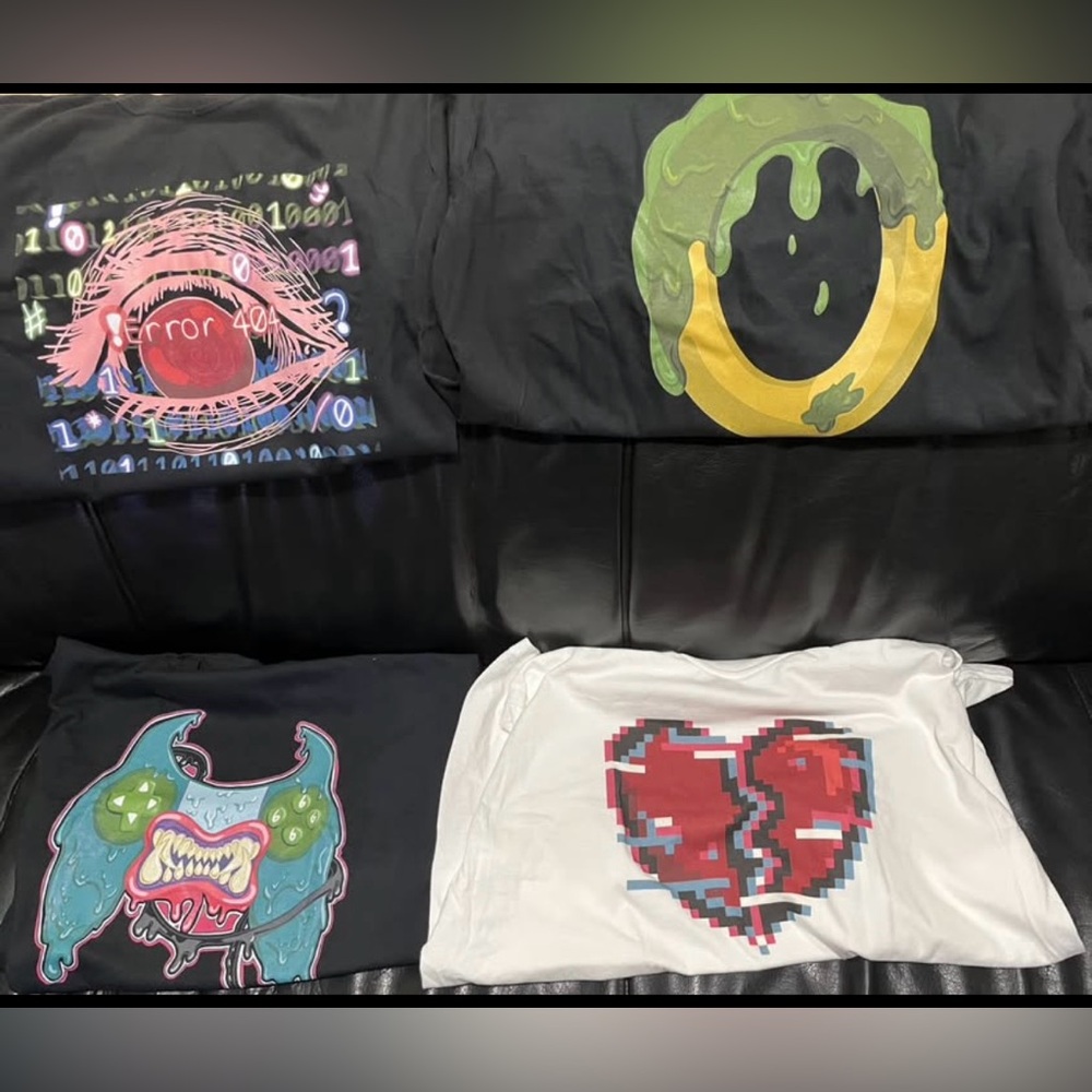 Custom exclusive t-shirts done by reject_rabbit